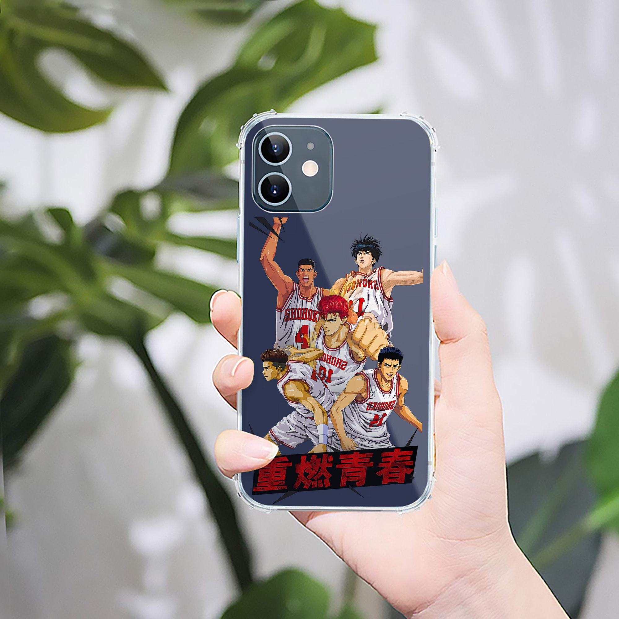 （画像用） SLAM DUNK／スラムダンク 【iPhone 12シリーズ対応】透明スマホケース（クリアソフトケース）